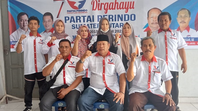 Bentuk Kepedulian, Partai Perindo Labusel Salurkan Bantuan ke Anak Yatim