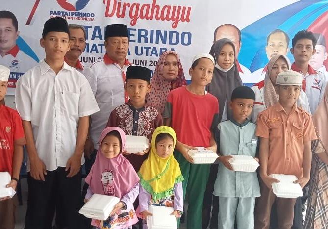 Rayakan HUT ke-7, Partai Perindo Labusel Optimis Raih 1 Fraksi  di Pemilu 2024