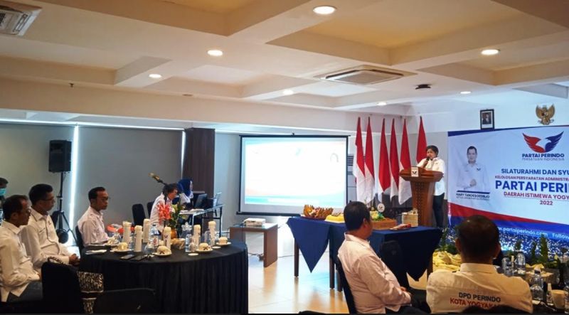 Silaturahmi DPW Partai Perindo DIY Perkenalkan Bacaleg dan Penghargaan Bagi Pengurus