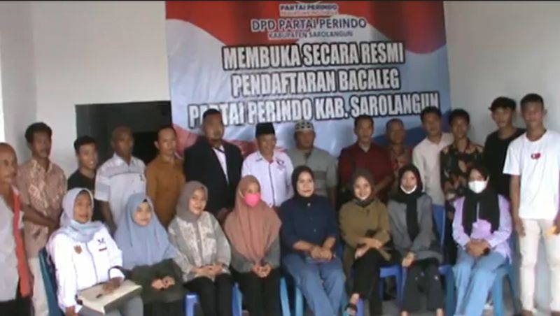 Pendaftaran Bacaleg Jadi Ajang Silaturahmi Partai Perindo Sarolangun