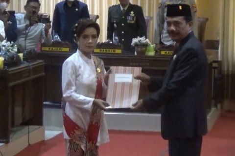 Erni Purnami Dilantik Jadi Anggota DPRD Nganjuk, Ini Pesan DPW Partai Perindo Jatim