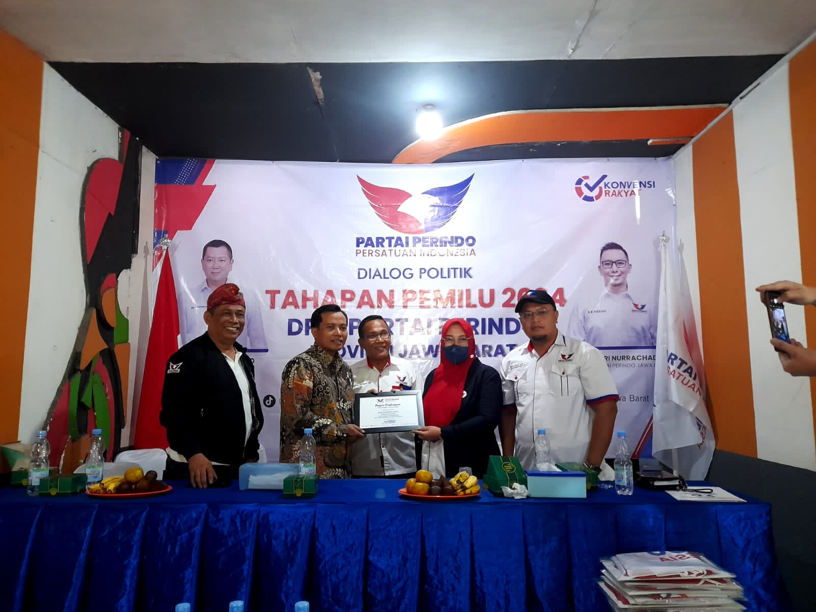 Gelar Dialog Politik, Partai Perindo Kota Depok Bidik Kursi Legislatif Sebanyak-banyaknya