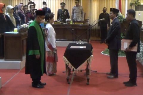 Kader Partai Perindo Erni Purnami Resmi Dilantik Jadi Anggota DPRD Nganjuk