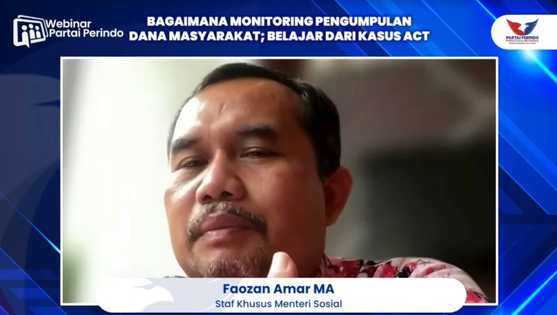 Stafsus Mensos: Kasus ACT Sebabkan Ketidakpercayaan Masyarakat ke Lembaga Filantropi