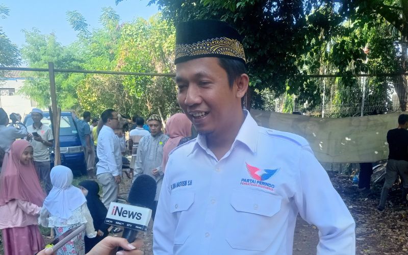 Partai Perindo Bersama MNC Peduli Salurkan Hewan Kurban ke Masjid Raudhatul