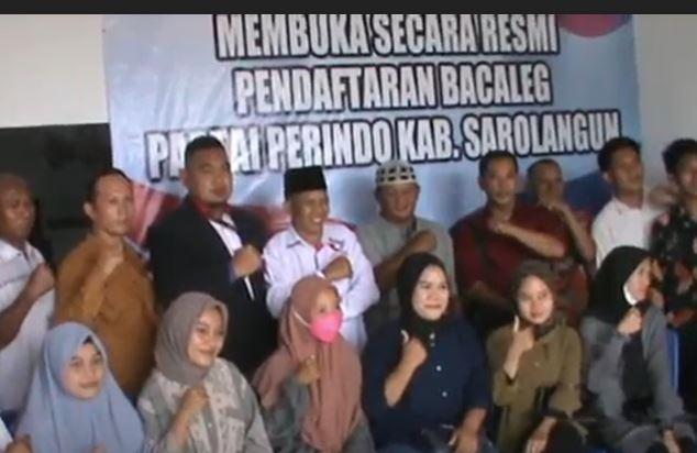 Partai Perindo Sarolangun Jaring Bacaleg dari Kalangan Milenial