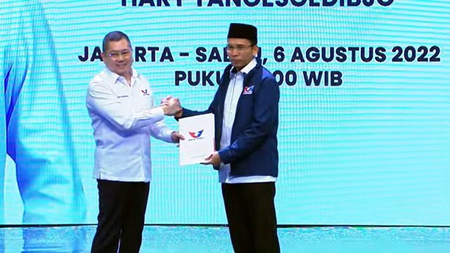 TGB: Partai Perindo Ajak Semua Diskusi soal Koalisi 2024, Tak Cukup 100 Kepala Tata RI
