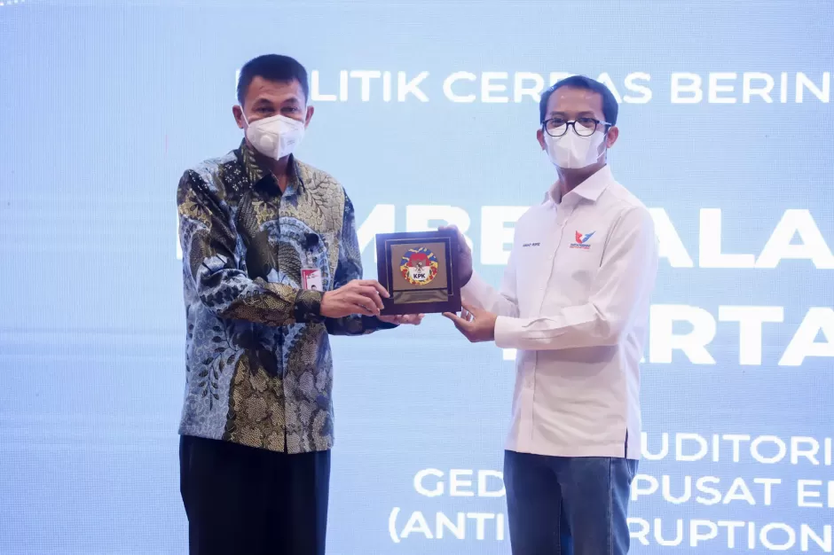 KPK Beri Penguatan Integritas kepada Pengurus Partai Perindo