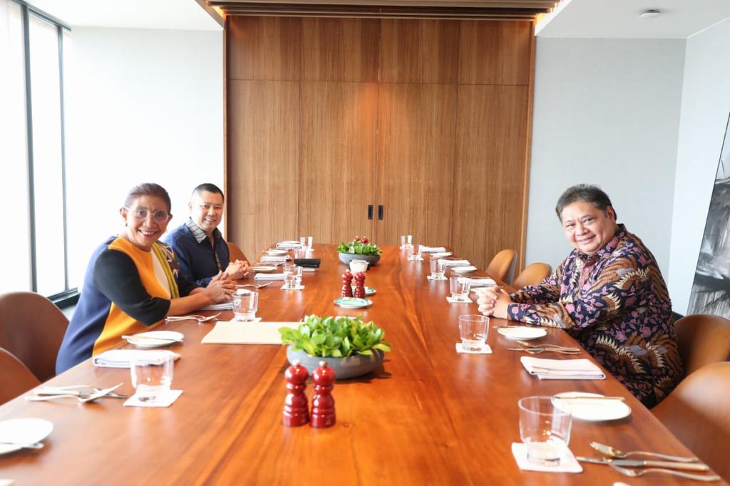 Ketum Partai Perindo Diskusi Mengenai Kebangsaan Bersama Airlangga dan Susi Pudjiastuti