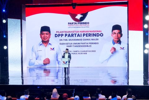 Jadi Ketua Harian Nasional DPP Partai Perindo, Sosok TGB Dikenal Inspiratif