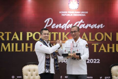 KPU: Berkas Pendaftaran Partai Perindo Dinyatakan Lengkap