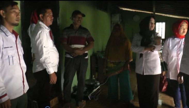 Partai Perindo OKU Selatan Beri Bantuan Korban Kebakaran 