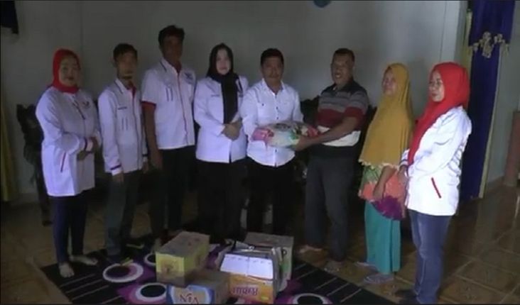 Ketua Partai Perindo OKU Berharap Korban Kebakaran Tak Larut dalam Kesedihan 
