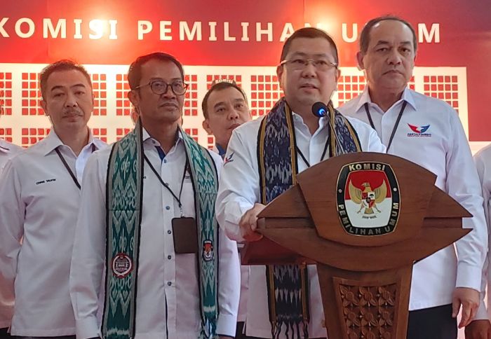 Partai Perindo Daftar ke KPU, Hary Tanoesoedibjo: Kami Bertekad Berjuang Maksimal
