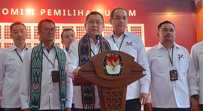Partai Perindo Resmi Daftar Pemilu 2024