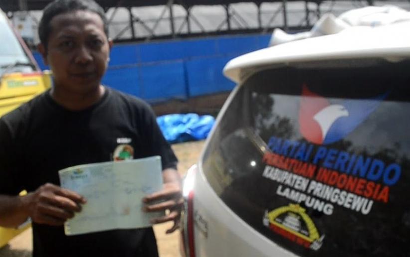 Pelaku UMKM di Pringsewu Senang Dapat Bantuan dari Partai Perindo 