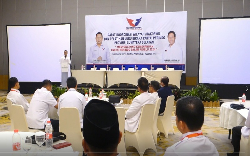 Partai Perindo Sumsel Target Raih 2 Kursi di Senayan