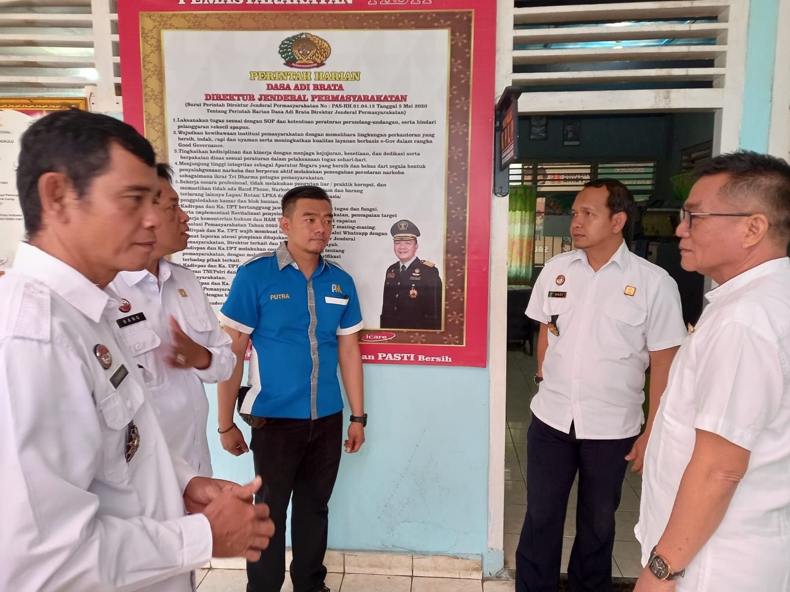 Gelar Fogging di LP Curup, Kalapas: Terima Kasih Rescue Perindo Rejang Lebong