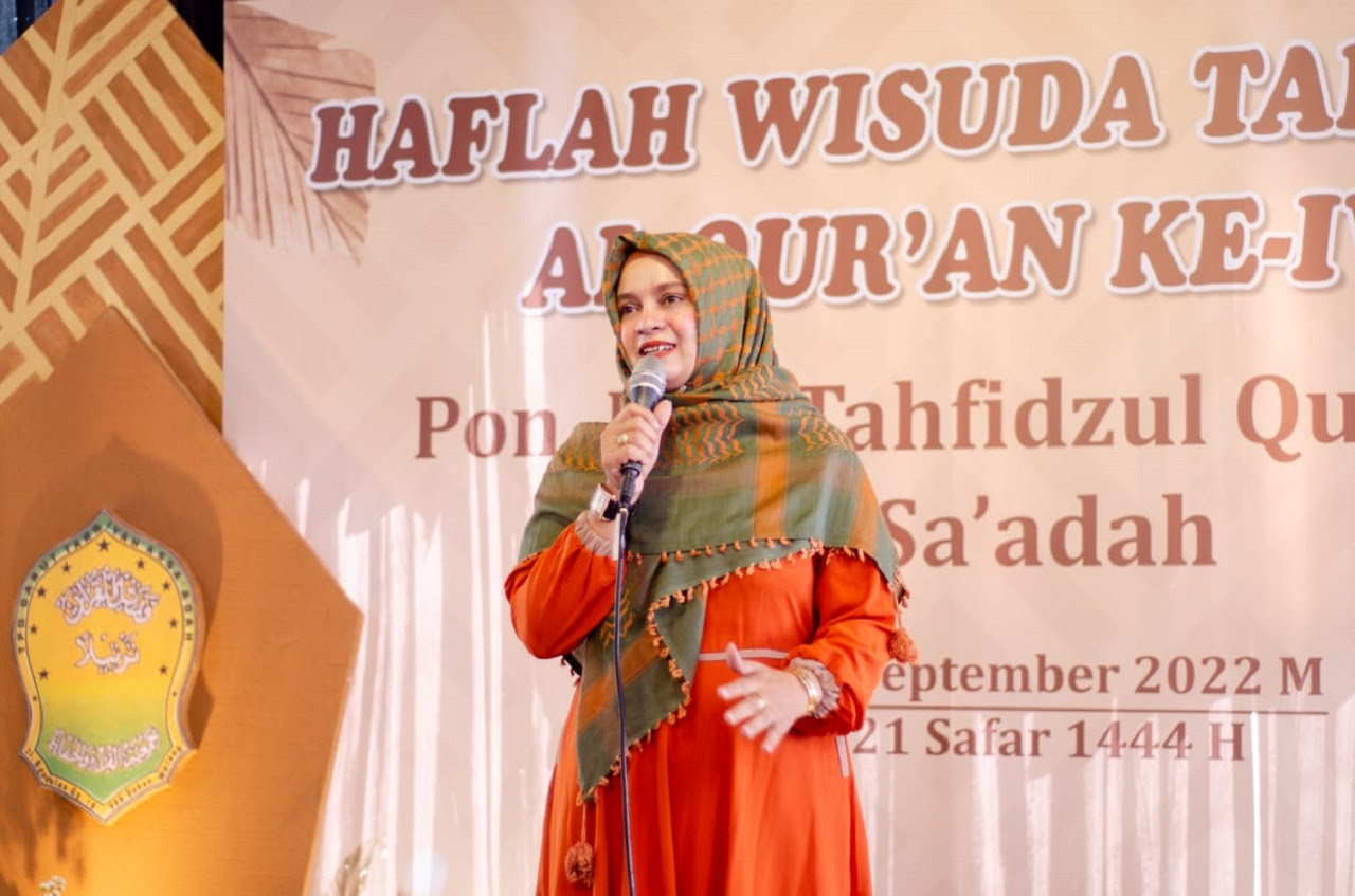 Hadiri Wisuda Tahfidz Alquran, Ketua Partai Perindo Kota Malang Tak Kuasa Menahan Tangis