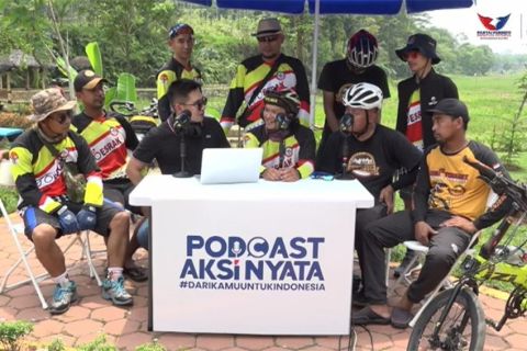 Komunitas Sepeda GoesRak Dukung Kemajuan Desa Wisata Kertarahayu