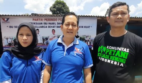 Dapat Pemeriksaan USG Gratis, Warga Bangka: Partai Perindo Sukses Selalu 