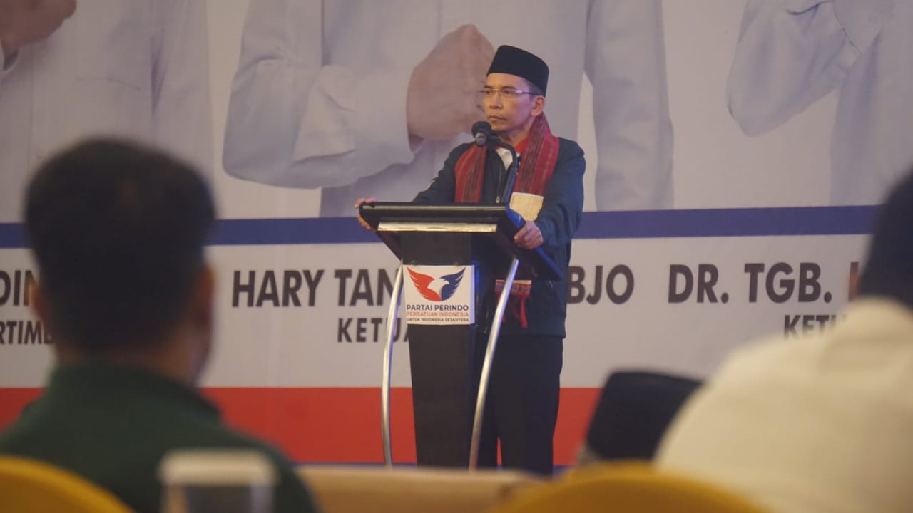 Demi Indonesia, TGB Zainul Majdi: Kader Partai Perindo Harus Kesampingkan Ego Pribadi