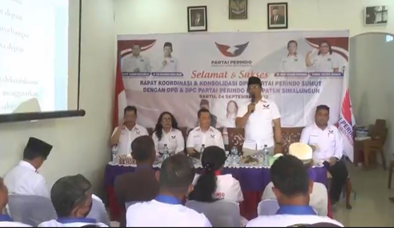 Partai Perindo Simalungan Targetkan 7 Kursi DPRD di Pemilu 2024