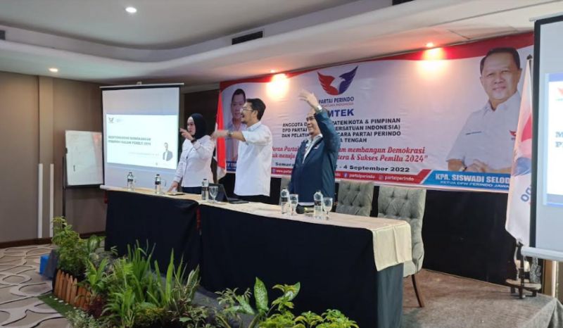 Herbud Harap Jubir Dapat Sampaikan Garis Perjuangan Partai Perindo 