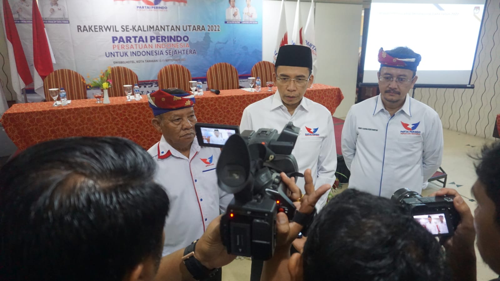 Di Rakerwil DPW Partai Perindo Kaltara, TGB: Kita Lipatgandakan Kursi di Parlemen!