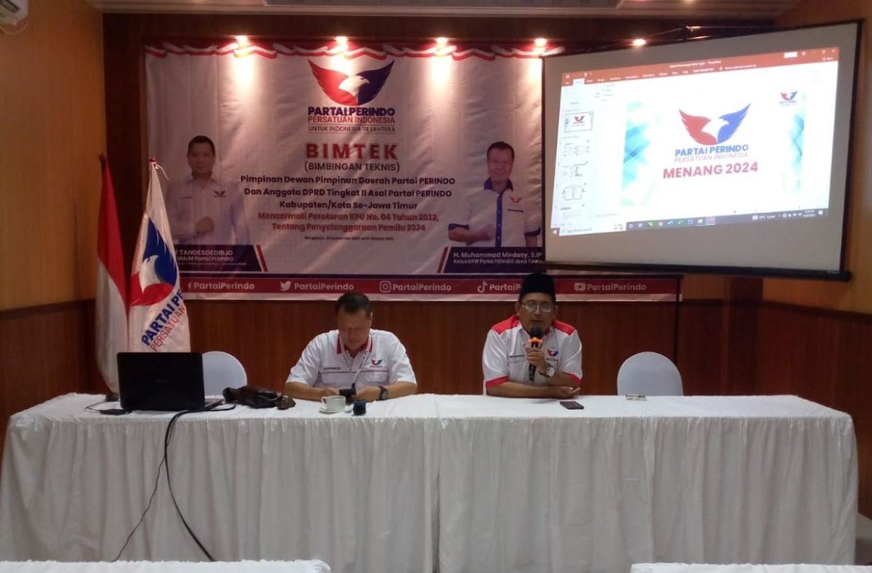 Lolos Tahap Administrasi, Partai Perindo Jatim Bersiap Hadapi Verifikasi Faktual