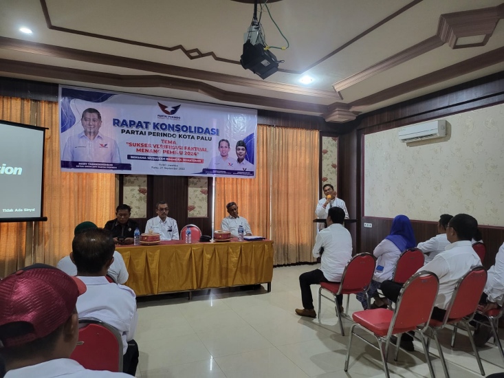 Jelang Verifikasi Faktual, Partai Perindo Palu Rapatkan Barisan