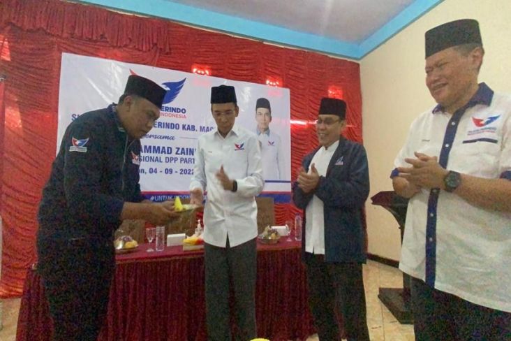 Ketua DPW Partai Perindo Jatim Sebut TGB Hadir Membawa Angin Kemenangan