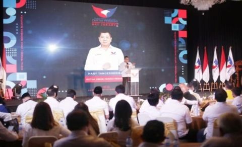 Muskerwil Partai Perindo DKI Jakarta, HT: Wujudkan Cita-Cita Raih Double Digit