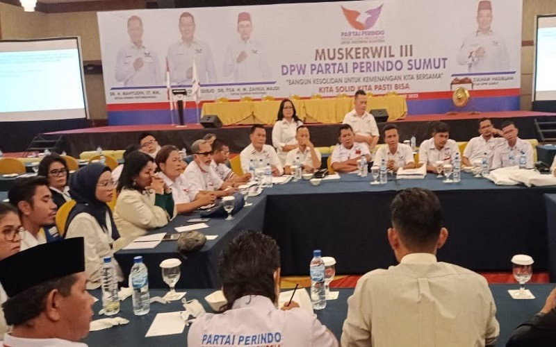 2024, Partai Perindo Sumut Yakin Raup Satu Fraksi di Setiap Tingkatan