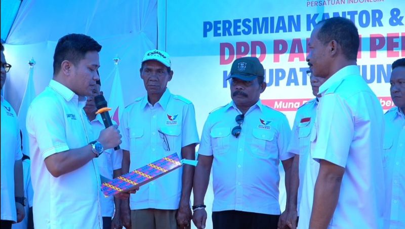 Pengurus Baru DPD Partai Perindo Muna Barat Resmi Dilantik     