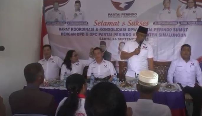 Road Show Partai Perindo Sumut ke DPD Simalungun: Cek Persiapan Jelang Verifikasi Faktual