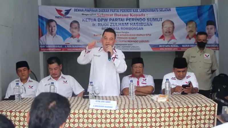 DPW Partai Perindo Sumut Kejar Target Pemilu 2024