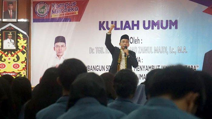 Ditanya Mahasiswa Soal IKN, TGB: Presiden Jokowi Pembangunannya Indonesiasentris, Terjadi Pemerataan