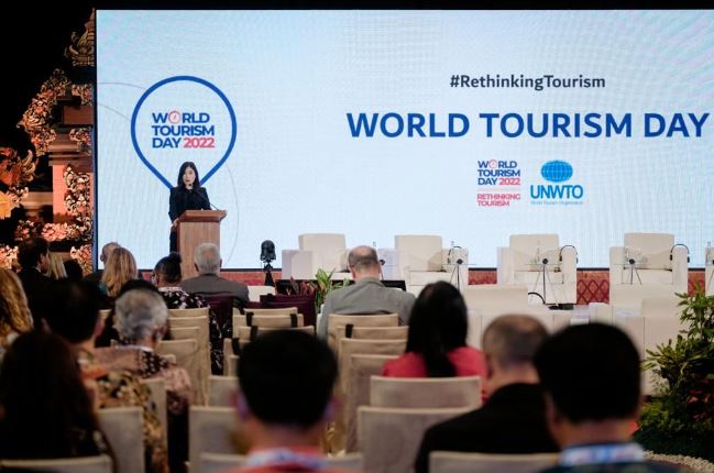 Top! Di Forum World Tourism Day, Angela Tanoesoedibjo Paparkan Upaya RI Perkuat Ekosistem Pariwisata Pascapandemi