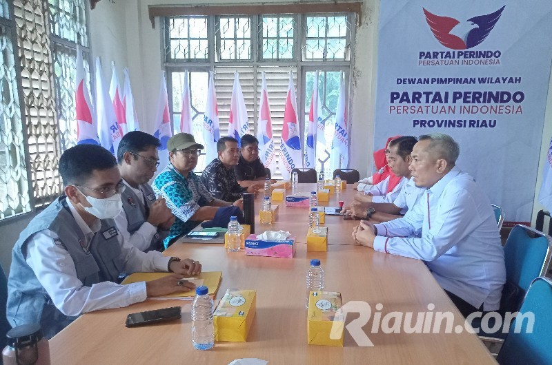Verifikasi Faktual Parpol Peserta Pemilu 2024, DPW Partai Perindo Riau Optimis Lolos