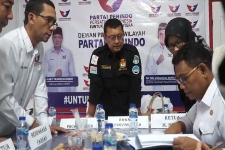 Berkas Lengkap, Partai Perindo Aceh Lolos Verifikasi Faktual 