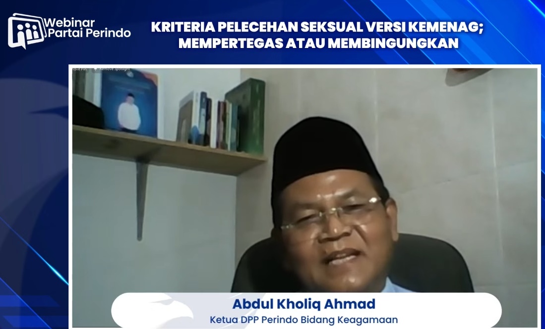 Peraturan Kemenag soal Kekerasan Seksual, Partai Perindo: Perlu Mendapatkan Dukungan dari Semua Pihak