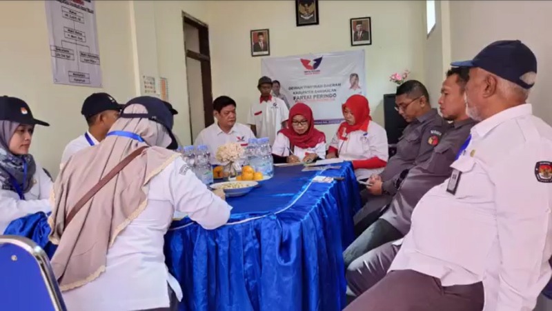 Jalani Verifikasi Faktual, Bawaslu Puji Kelengkapan Persyaratan Partai Perindo Bangkalan