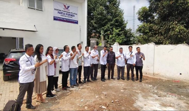 Partai Perindo Banten Jalani Tahapan Verifikasi Faktual KPU dengan Lancar