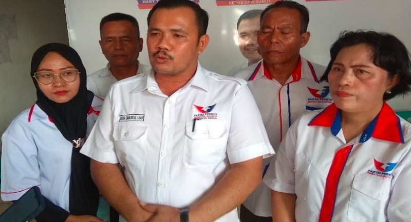 DPC Partai Perindo Sunggal Raih KTA Online Terbanyak, DPW Sumut : Semangatnya Patut Dicontoh