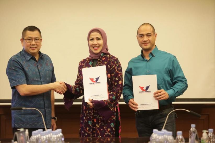 Gabung Partai Perindo, Venna Melinda dan Ferry Irawan Komitmen Perjuangkan Kesejahteraan Rakyat 