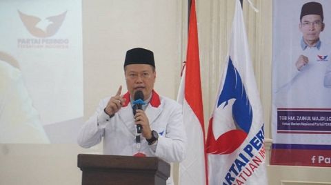 Di Rakorsus, Ketua DPW Partai Perindo Jatim Minta Kader Maksimalkan Perjuangan