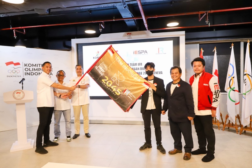 Hadir di Pelepasan Atlet Robotik, Waketum Partai Perindo DKI: Siap Juara!