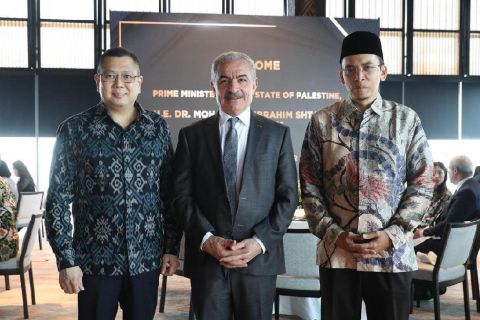 HT dan TGB Bertemu PM Shtayyeh, Partai Perindo Sampaikan Dukungan untuk Kemerdekaan Palestina