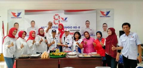 HUT ke-8, Partai Perindo Jabar Komitmen Perjuangkan Kebijakan Pro-Rakyat